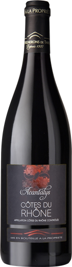 2017er C&ocirc;tes du Rh&ocirc;ne - rouge &raquo;Acantalys&laquo; Vignerons de Tavel - Rotwein, trocken
