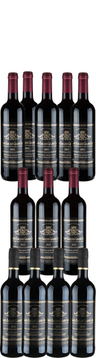 12 Flaschen Probierpaket Saint-Emilion Grand Cru Rotwein
