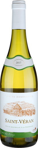 2017 Saint-V&eacute;ran Chardonnay Terres Secr&egrave;tes Priss&eacute; Wei&szlig;wein