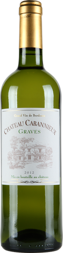 2012 Graves Ch&acirc;teau Cabannieux Wei&szlig;wein