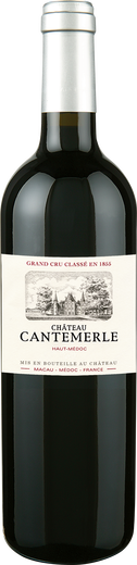 2012 Haut M&eacute;doc Ch&acirc;teau Cantemerle Grand Cru Class&eacute; Rotwein