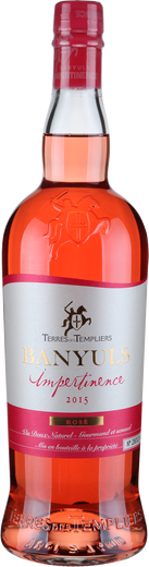 Banyuls ros&eacute;  &raquo;Impertinence&laquo; demi-doux  Terres des Templiers - Ros&eacute;wein, - Pr&auml;miert