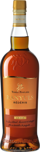 Banyuls blanc Rederis - demi-doux -Terres des Templiers - Ambr&eacute; (Bernsteinfarbe) - Pr&auml;miert