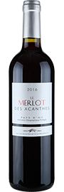 2016er Merlot &raquo;Les Acanthes&laquo; Vignerons de Tavel - Rotwein, trocken