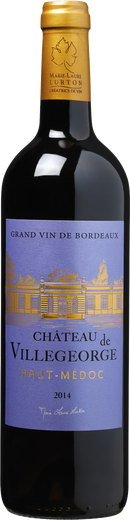 2014 Haut M&eacute;doc Ch&acirc;teau de Villegeorge Cru Bourgeois Rotwein