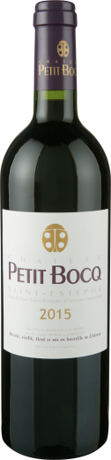 2015er Saint-Est&egrave;phe Cru Bourgeois Sup&eacute;rieur Ch&acirc;teau Petit Bocq - Rotwein, trocken