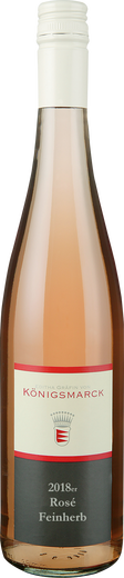 2018 Rheinhessen Rose BIO-Wein Editha Gr&auml;fin von K&ouml;nigsmarck - Ros&eacute;wein, halbtrocken - feinherb