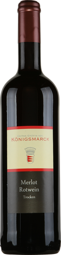 2016 Merlot Pfalz im Holzfa&szlig; gereift Editha Gr&auml;fin von K&ouml;nigsmarck Rotwein