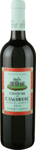 2014 Bordeaux Sup&eacute;rieur Ch&acirc;teau de Camarsac Vieilles Vignes Rotwein