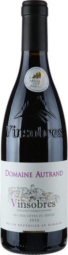 2016 Vinsobres Cru des C&ocirc;tes du Rh&ocirc;ne Domaine Autrand Rotwein