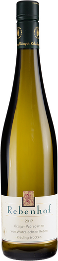 2017 Riesling - trocken &raquo;von wurzelechten Reben&laquo; Rebenhof-Schmitz, &Uuml;rzig - Wei&szlig;wein, trocken 