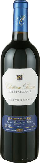 2015 Bordeaux Sup&eacute;rieur Les Cailloux Ch&acirc;teau Penin Rotwein