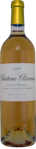 2006 Premier cru class&eacute; Sauternes-Barsac en 1855 Vignobles L. Lurton Ch&acirc;teau Climens - Wei&szlig;wein, s&uuml;&szlig; - Pr&auml;miert