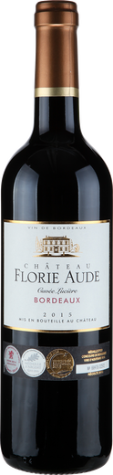 2015 Bordeaux Ch&acirc;teau Florie Aude Cuv&eacute;e Luci&egrave;re Rotwein