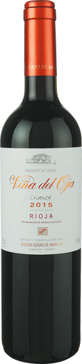 2015 Rioja Crianza tinto Vina del Oja Bodegas Senorio de Arana Rotwein