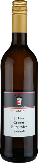 2018 Grauer Burgunder - feinherb  Nahe   Editha Gr&auml;fin von K&ouml;nigsmarck - Wei&szlig;wein, feinherb