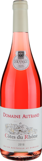 2018 C&ocirc;tes du Rh&ocirc;ne ros&eacute; Domaine Autrand - Ros&eacute;wein, trocken