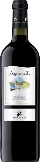 2016 Collioure Aquarelle Terres des Templiers Rotwein