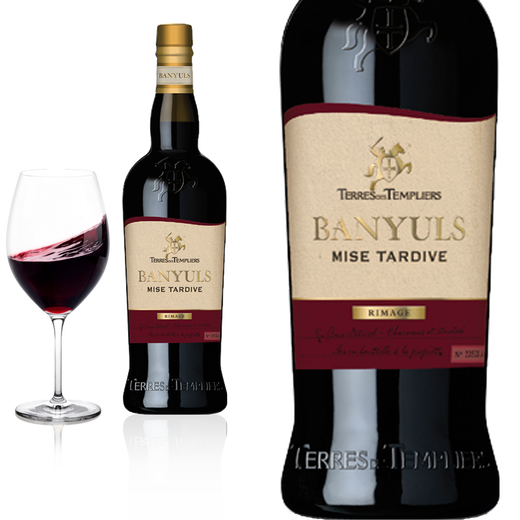 2017 Banyuls Rimage Mise Tardive Terres des Templiers Rotwein