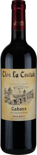 2017 Cahors Clos la Coutale Malbec Rotwein