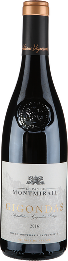 2017 Gigondas Le Pas de Montmirail Vignerons de Caract&egrave;re Vacqueyras Rotwein
