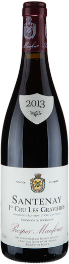 2013 Santenay 1er Cru Gravi&egrave;res Domaine Prosper Maufoux Rotwein